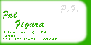 pal figura business card